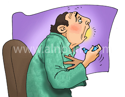 Can asthma patient to fast healthily?